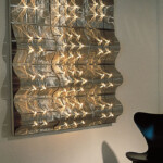 ライティングタペストリー「光波」