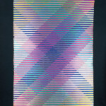 チタンタペストリー「斜交叉」